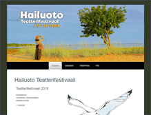 Tablet Screenshot of hailuototeatterifestivaali.com